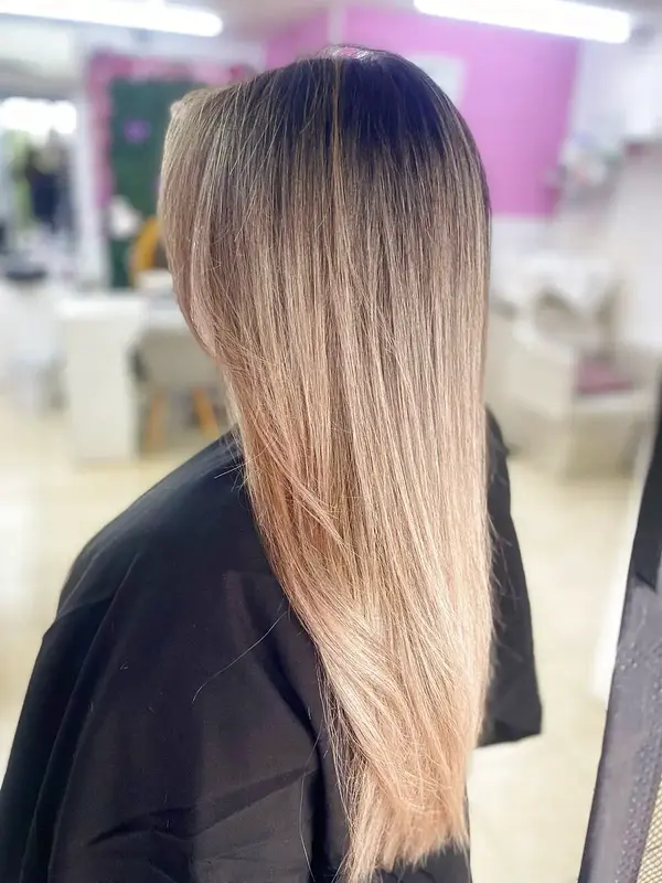 Balayage beige